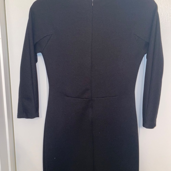 Zara Fitted Black Dress - Picture 3 of 3